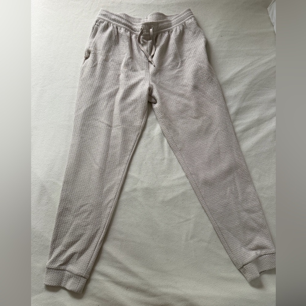 All in Motion Textured Beige Joggers